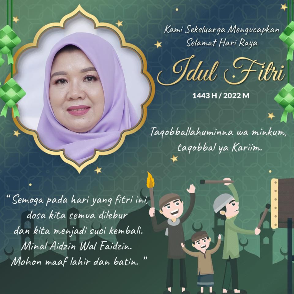 Selamat Idul Fitri dari Afridah