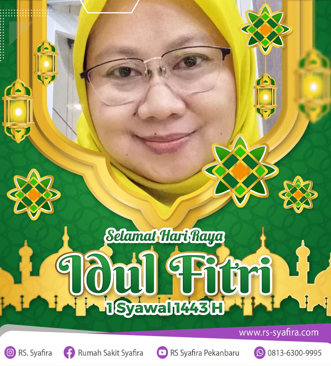 Selamat Idul Fitri dari Ibu Mariyani